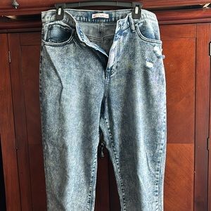 So brand high rise mom jeans 13/31W